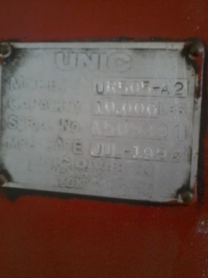 ขายเครน5ตัน5ปอก UNIC บูมเสริมข้างมาแล้ว แข็งแรงดีมากครับ พร้อมติดตั้งครับ