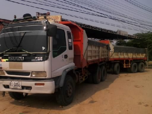 ขายรถบรรทุกดั้มแม่ลูกพ่วง ISUZU 270 ลูก3คาน ปี42 เครื่องดี คัสชีส์สวย พร้อมโอนครับ