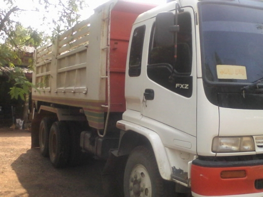 ขายรถบรรทุกดั้มแม่ลูกพ่วง ISUZU 270 ลูก3คาน ปี42 เครื่องดี คัสชีส์สวย พร้อมโอนครับ