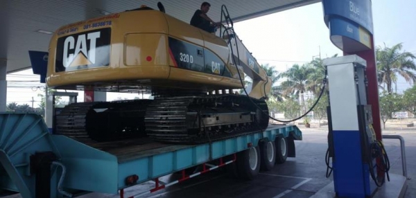 รับเหมา ให้เช่า แบคโฮ รถบรรทุกดิน หิน ทราย ราคาถูก