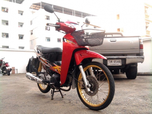 ขออนุญาติขาย HONDA WAVE125R U-Box สีแดงดำ ล้อทอง