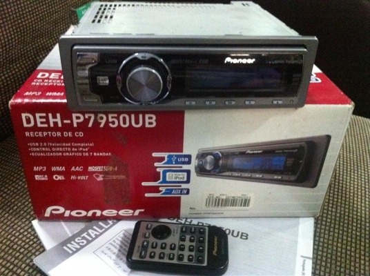 pioneer 7950 usb จอสไลด์ + ตู้ CD
