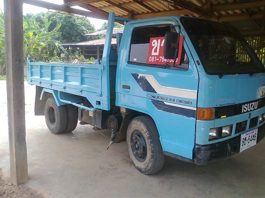 ขายด่วน..รถหกล้อ ISUZU NKR ปี 34 เครื่องยนต์ 88 แรง เครื่องดี คัสซีสวย รถสวยมี ทะเบียนครบ.