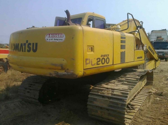 ขายแม็กโครKoMATSU 200,6รถสวยพร้อมใช้เอกสารอินวอย