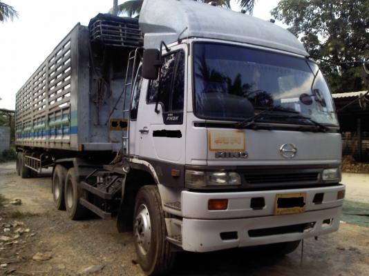 หัวลาก HINO FM2K K13D 260 แรง เดิมๆ 2เพลา12ม ปี46