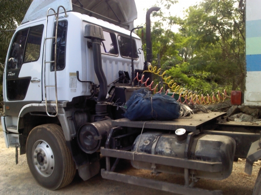 หัวลาก HINO FM2K K13D 260 แรง เดิมๆ 2เพลา12ม ปี46 หัวลาก HINO FM2K K13D 260 แรง เดิมๆ 2เพลา12ม ปี46