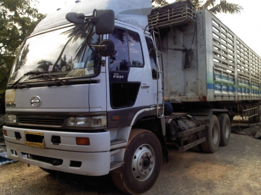 หัวลาก HINO FM2K K13D 260 แรง เดิมๆ 2เพลา12ม ปี46 หัวลาก HINO FM2K K13D 260 แรง เดิมๆ 2เพลา12ม ปี46