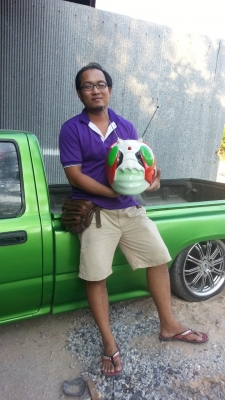 ขายหมวกกันน็อคแปลกๆ