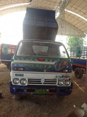 รถอีแต๋น 6 ล้อ บันทุก 4 ตันครึ่ง เครื่องIsuzu ดั้ม กระบะเหล็ก ราคาต่อลองได้ค่ะ
