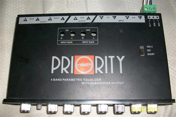 ปรี priority par-995i มีครอสซับในตัว
