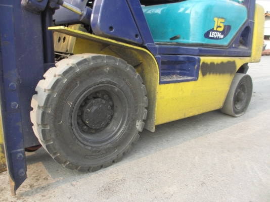 โฟคคลิฟ KOMATSU LEO PLUS 1.5 ตัน เสาสูง 3 เมตร เบนซิล นอกแท้ๆ โฟคคลิฟ KOMATSU LEO PLUS 1.5 ตัน เสาสูง 3 เมตร เบนซิล นอกแท้ๆ