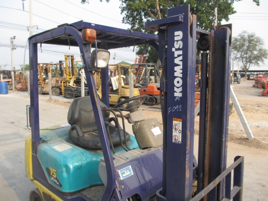 โฟคคลิฟ KOMATSU LEO PLUS 1.5 ตัน เสาสูง 3 เมตร เบนซิล นอกแท้ๆ โฟคคลิฟ KOMATSU LEO PLUS 1.5 ตัน เสาสูง 3 เมตร เบนซิล นอกแท้ๆ