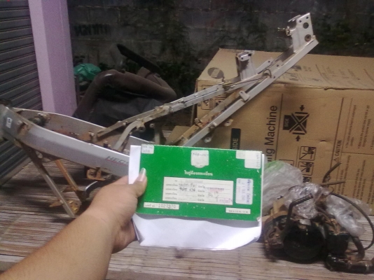 ขายโครง-เครื่อง-เล่มพร้อมชุดโอน NSR เอ็นโปร ราคา 3500 บาท