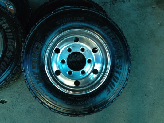 ขายล้อแม็กรถบรรทุกจากญี่ปุ่น สภาพใหม่พร้อมยาง