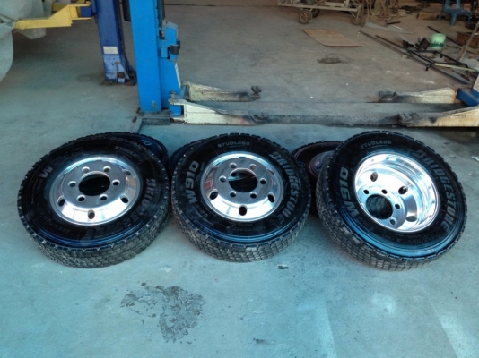 ขายล้อแม็กรถบรรทุกจากญี่ปุ่น สภาพใหม่พร้อมยาง