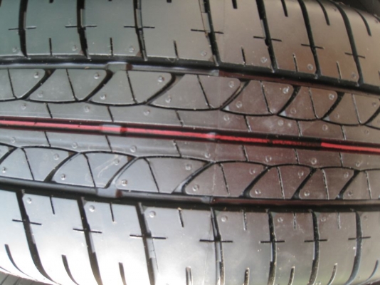 ขายกะทะล้อ nissan almera 14" 4/100 +ฝาครอบ+ยางปี13(081-3747940)