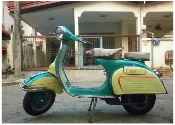 --------- Vespa Sprint เครื่องดี สีหวาน รูปเพียบ!! ------------