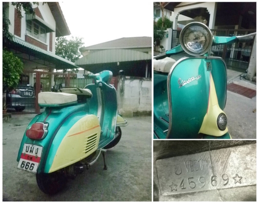 --------- Vespa Sprint เครื่องดี สีหวาน รูปเพียบ!! ------------