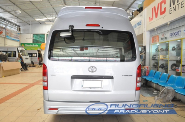 ขายด่วนรถตู้ TOYOTA/COMMUTER 2008พร้อมตกแต่งภายใน Style VIP