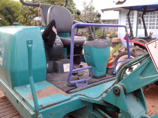 ขายรถขุดเก่านอกเดิมๆ KOMATSU PC20-7E รถสวยสภาพดี แทรกเหล็กใหม่