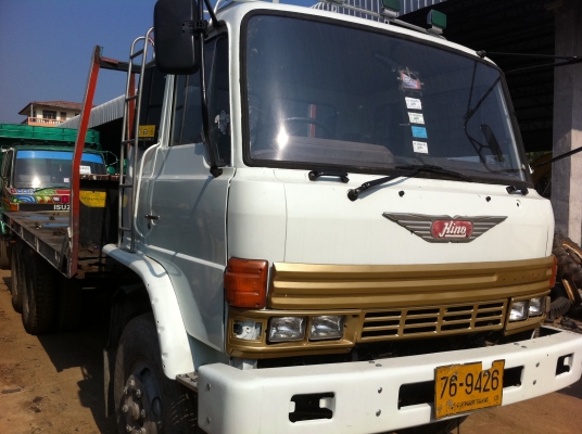 ขายรถบรรทุก 10 ล้อ 2 เพลา กระบะพื้นเรียบ HINO 227