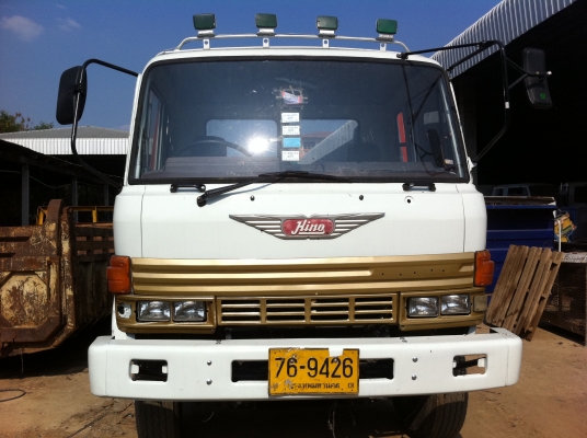 ขายรถบรรทุก 10 ล้อ 2 เพลา กระบะพื้นเรียบ HINO 227