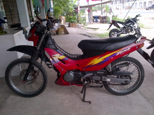 ขาย!ฮอนด้าเทน่า แต่งวิบาก ปี38 รถเครื่องแน่นๆ พร้อมใช้ ทะเบียน+เอกสารโอน ภาษีไม่หมด 088-2197709