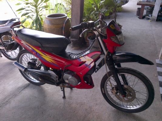 ขาย!ฮอนด้าเทน่า แต่งวิบาก ปี38 รถเครื่องแน่นๆ พร้อมใช้ ทะเบียน+เอกสารโอน ภาษีไม่หมด 088-2197709