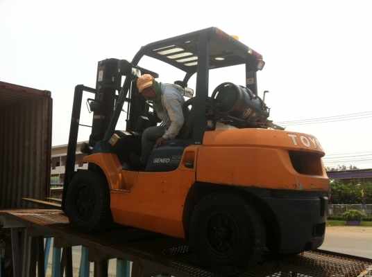 ขายฟอร์คลิฟต์     แท้จาญี่ปุ่น สีเดิมและตัวถังสภาพเดิมจากญี่ปุ่น     นำเข้าจากญี่ปุ่น  ไม่เคยใช้งานในเมืองไทย