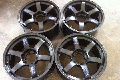 ขายล้อ te 37 กว้าง9 6รูพร้อมจุ๊บrayไม่มียางครับ