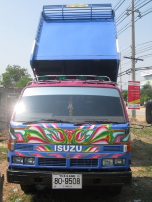 ขาย อีซูซุ NPR 115 ห้างแท้ ดั้มเกษตรต่อใหม่เนียม โทร  087-851-5148