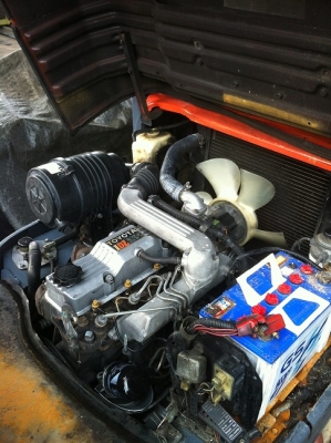 ขาย ฟอล์คลิฟท์ 1.5 ตัน  TOYOTA 6FD15 เครื่องยนต์ดีเซล