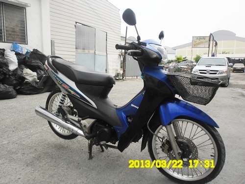 wave100sปี48รถบ้านเครื่องดีสีสวยเอกสารครบโอนใด้