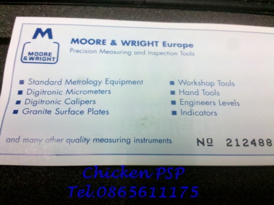 1.เวอร์เนีย Moore&Wright ENGLAND ของใหม่ไม่เคยผ่านการใช้งาน 1.เวอร์เนีย Moore&Wright ENGLAND ของใหม่ไม่เคยผ่านการใช้งาน