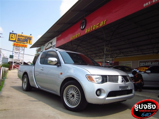 TOYOTA TRITON 2.5 CAB สีเงิน ปี 2007 เกียร์ธรรมดา ดาวน์ 25,000 บาท TOYOTA TRITON 2.5 CAB สีเงิน ปี 2007 เกียร์ธรรมดา ดาวน์ 25,000 บาท