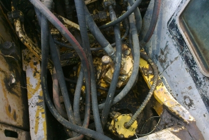 ขายด่วน แบคโฮ pc120-3 เครื่อง 6BG1 เครื่องดี