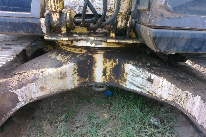 ขายด่วน แบคโฮ pc120-3 เครื่อง 6BG1 เครื่องดี