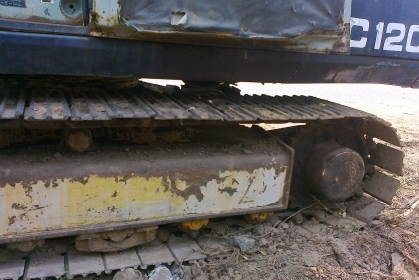 ขายด่วน แบคโฮ pc120-3 เครื่อง 6BG1 เครื่องดี