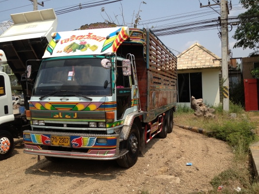 ISUZU ROCKY 195 hp เปลี่ยนเครื่อง 6BG1 เทอร์โบ+อินเตอร์ กระบะบรรทุก