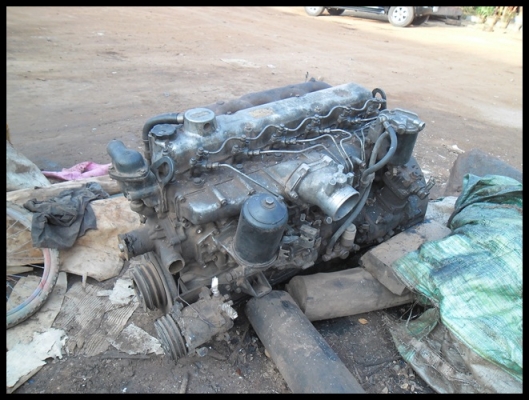 เครื่องไอ้หลง 6D16 ชาร์พละลาย ขายตามสภาพ ราคาจิ๊บๆ