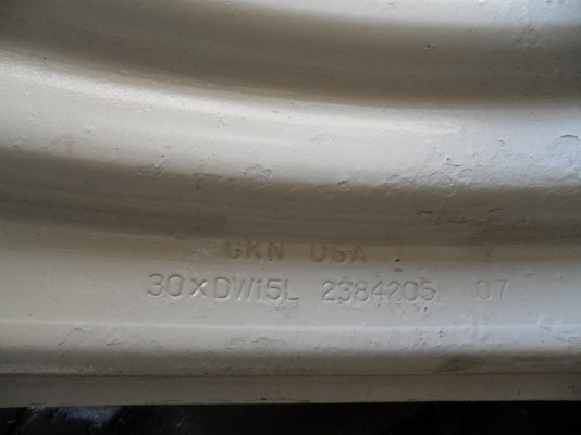 ขายแล้ว กระทะล้อรถไถฟอร์ดTS90แท้ติดรถ(เก่านอก) หน้าขอบ24คานNH หลังขอบ30