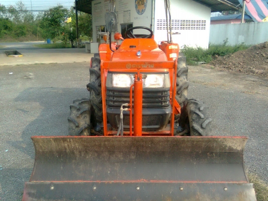 ขายรถไถคูโบต้า L 3408 พร้อมใบมีดดันหน้า โรตารี่ ผาน5