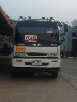ขาย 10 ล้อดั๊มพ่วงแม่-ลูก Isuzu deca Maxload 270 ปี50