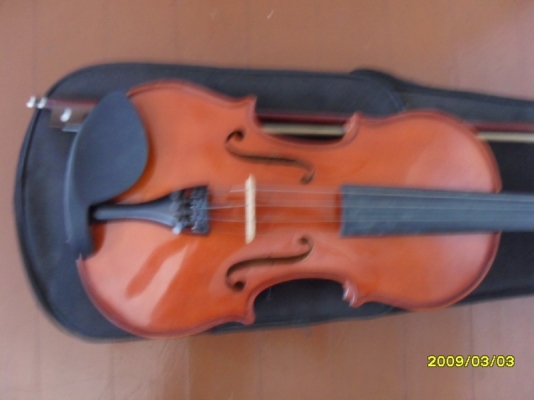 ขายไวโอลิน สภาพดี เสียงดี พร้อม CD การเล่นเบี้องต้น