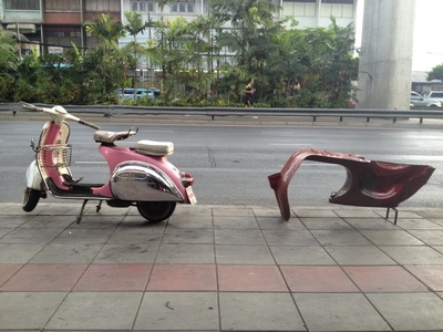 ขายเวสป้า62อิตาลีแท้ทะเบียนโอน