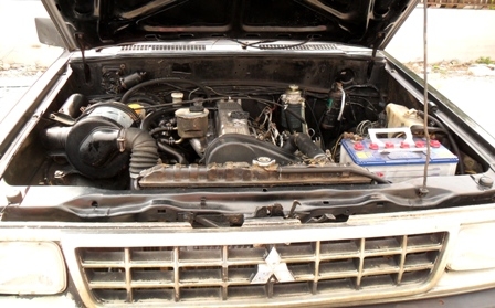 ขายรถกระบะ มิตซู ไซโคลนแค็ป(cab)ยกสูง+วางคานแข็ง(หน้า) ขับเคลื่อน4ล้อ(4WD) เกียร์ธรรมดา+เครื่องดีเซล2500เทอร์โบ สีดำ แซสซีสวย+เครื่องดี-เกียร์ดี+เฟืองหน้า-ท้ายดี+พวงมาลัยเพาเวอร์+เอกสารพร้อมโอน 89,000 บ T. 081-1917015