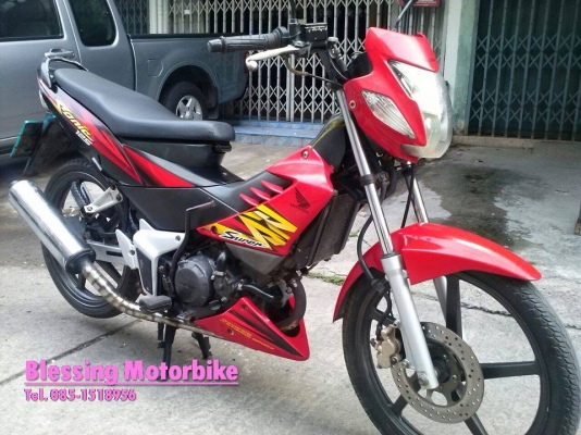 ขายด่วน wave125s ปี 45  เครื่องดีขับไม่สะดุด เล่มชุดโอนครบ โทร 085-1518956