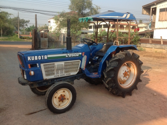 ปัญญาแทรคเตอร์มาแล้ว...จัดมาให้ครับ ขายถูกๆ ตามสภาพครับ  คูโบต้า L2602 พร้อมผาน 6x22