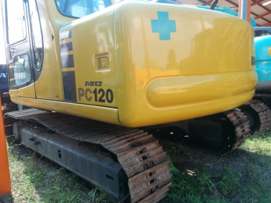 ขายรถขุดโคมัตสุ PC 120-6 เก่านอกมีแอร์เอกสารครบมีลายใบ 50 ร้านละอองดาวแทรคเตอร์นครชัยศรี