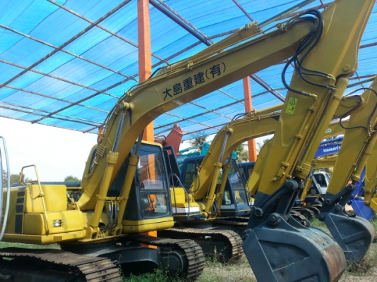 ขายรถขุดโคมัตสุ PC 120-6 เก่านอกมีแอร์เอกสารครบมีลายใบ 50 ร้านละอองดาวแทรคเตอร์นครชัยศรี